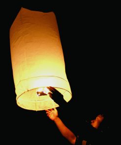 witte XL wensballon